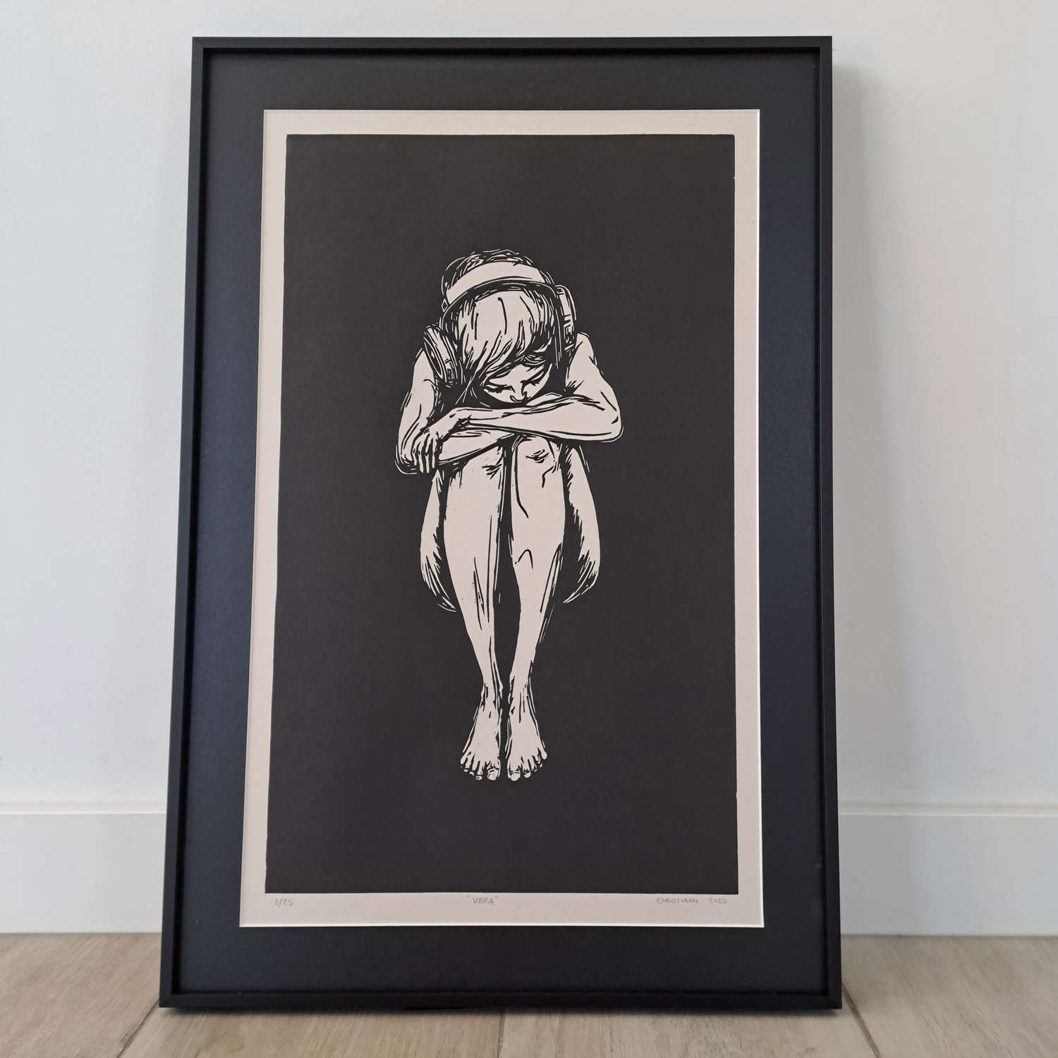 Exclusieve handgedrukte print van Christiaan Dekker. Tijdloze kunst in kleine oplage, gedreven door vakmanschap en visie.